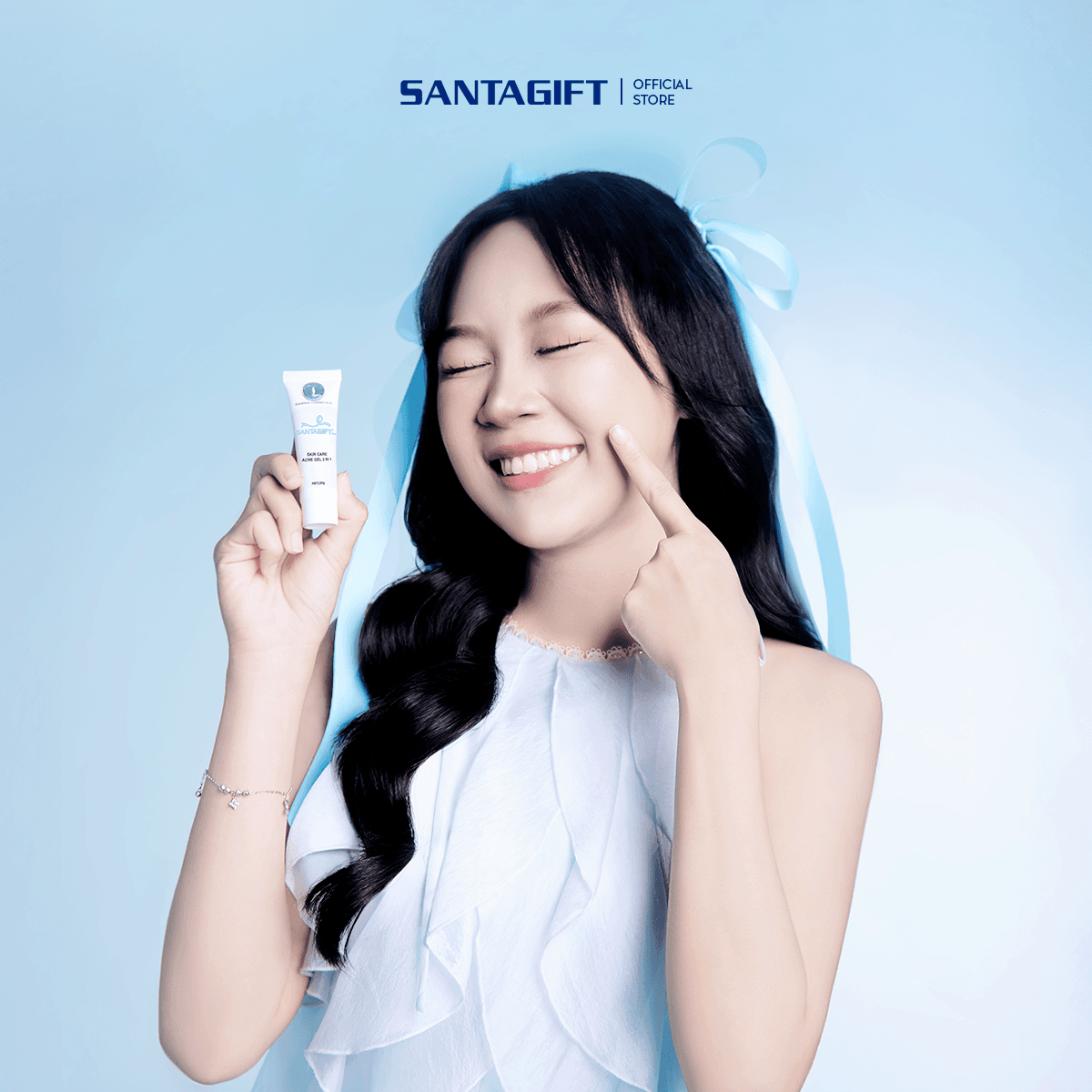 Combo 2 Gel Hỗ Trợ Giảm Mụn Santagift