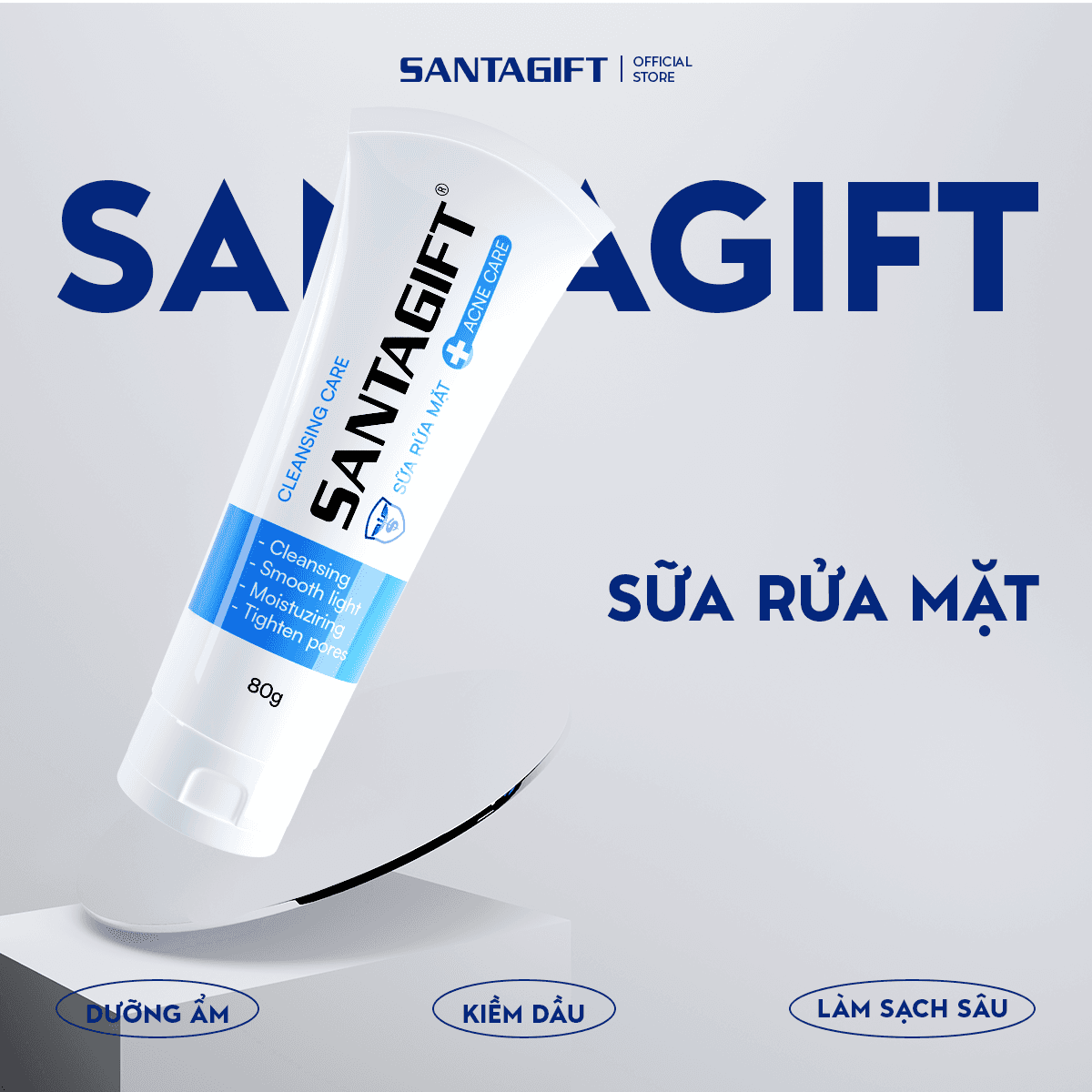 Combo 2 Sữa Rửa Mặt Santagift