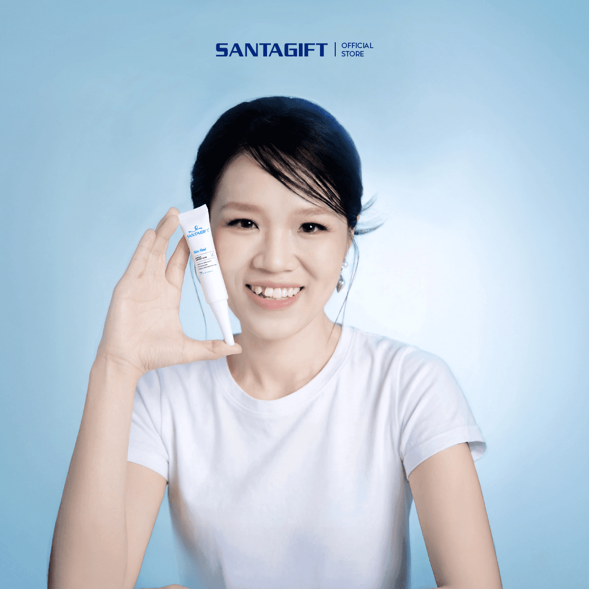 Combo Sữa Rửa Mặt & Gel Giảm Thâm Santagift